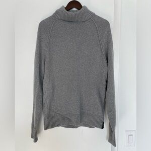 Todd Snyder Nomad Cashmere Turtleneck Sweater Jumper Grey Gray Large Men